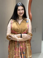 Golden Bloom Kurta Set Shagun Dresses
