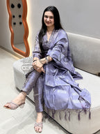 Lavender Shimmer Set Shagun Dresses