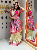 Pista Patola Charm Shagun Dresses