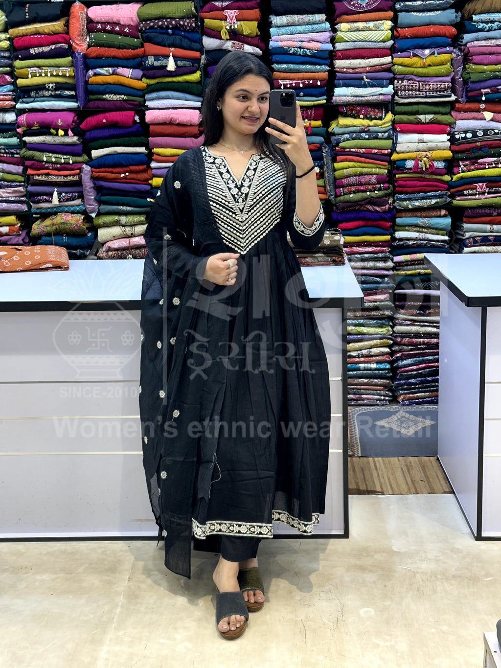 Classic White-Work Flair