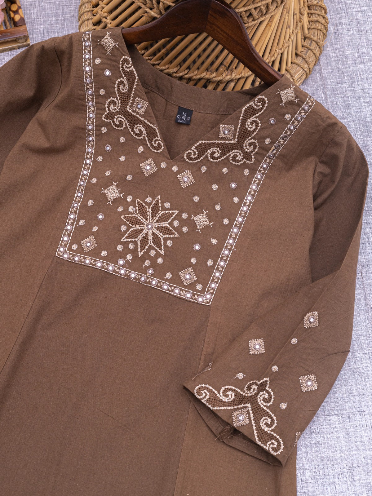 Stitched Bloom Cotton Set