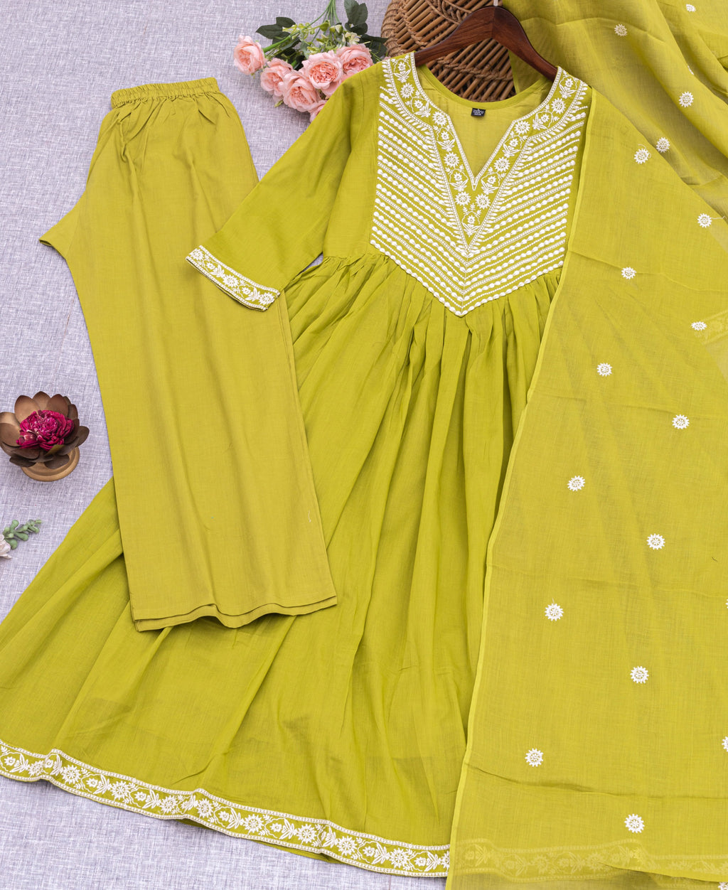 Classic White-Work Flair